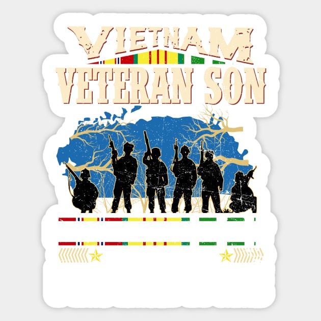 Vietnam Veteran Son Sticker by methetca